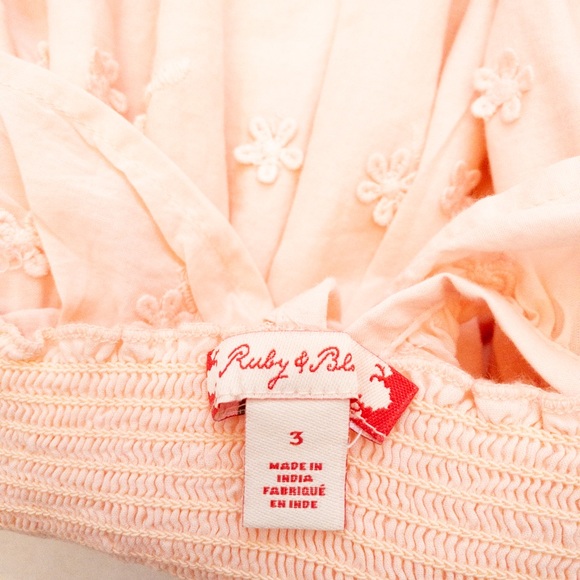 Ruby & Bloom Flutter Sleeve Dress (3T) - Picture 6 of 13